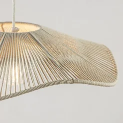 Light and Living hanglamp Rafa crème 50 cm