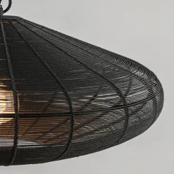 Light and Living hanglamp Bahoto mat zwart 51 cm