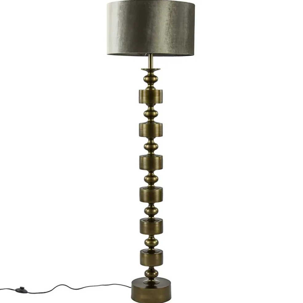 Light and Living lampvoet / vloerlamp Gody antiek brons