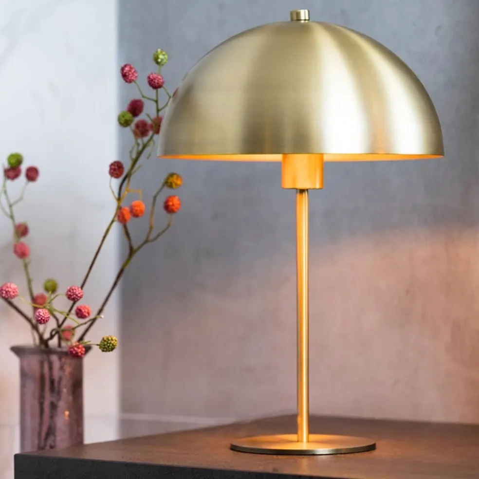 Light and Living tafellamp Merel antiek brass