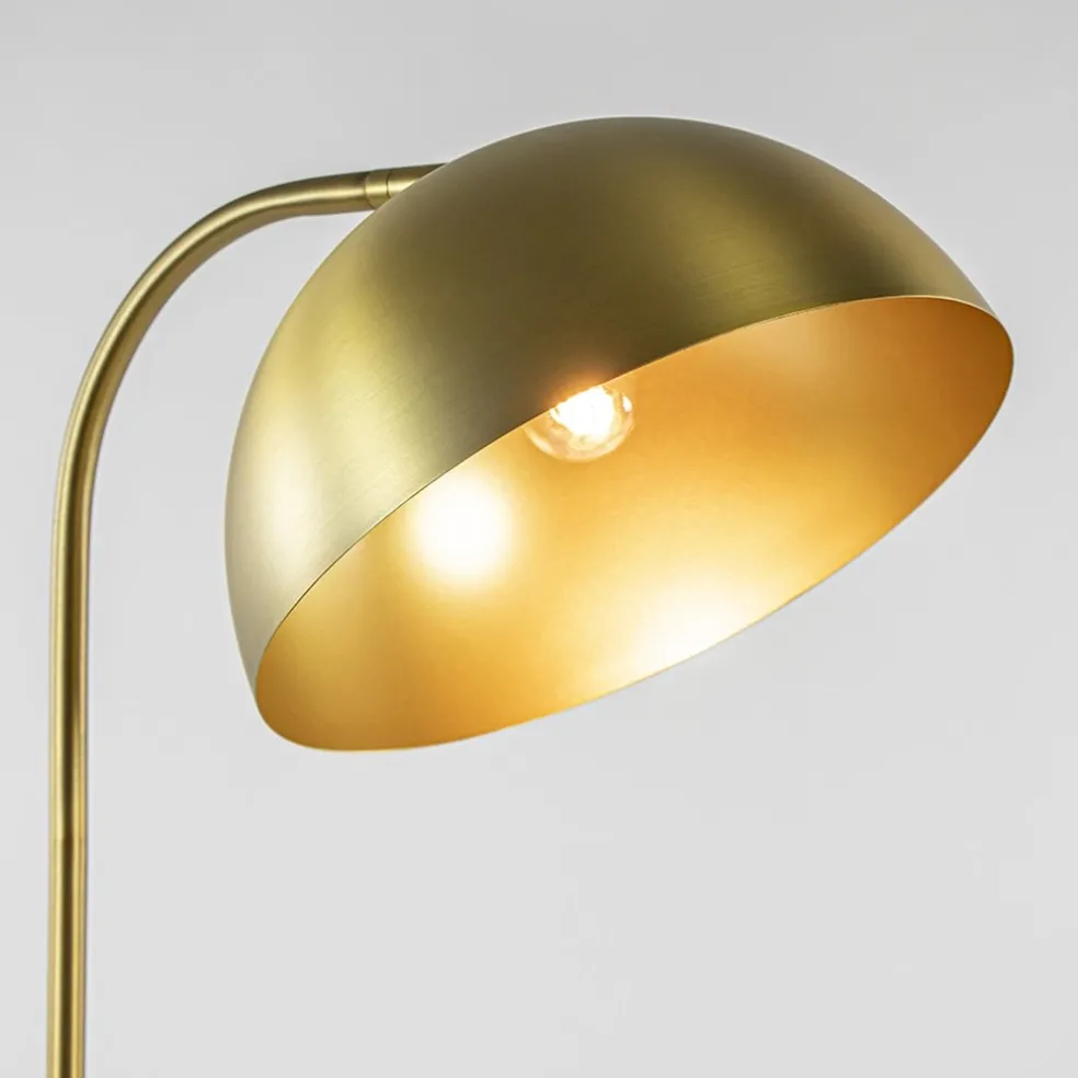 Light and Living vloerlamp Mette antiek brass