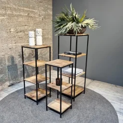 Mango houten kastje 30x30x80 cm