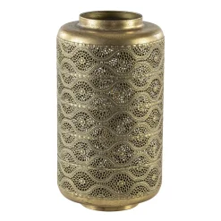 Metalen tafellamp lantaarn goud Oriental