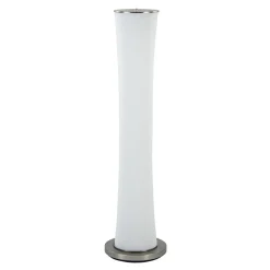 Moderne LED vloerlamp opaal glas met dim to warm