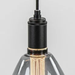 Moderne 3-lichts hanglamp zwart exclusief bronnen