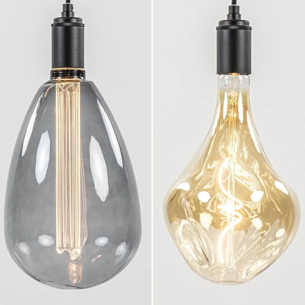 Moderne 3-lichts hanglamp zwart exclusief bronnen