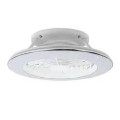 Moderne plafondventilator inclusief dimbaar LED klein