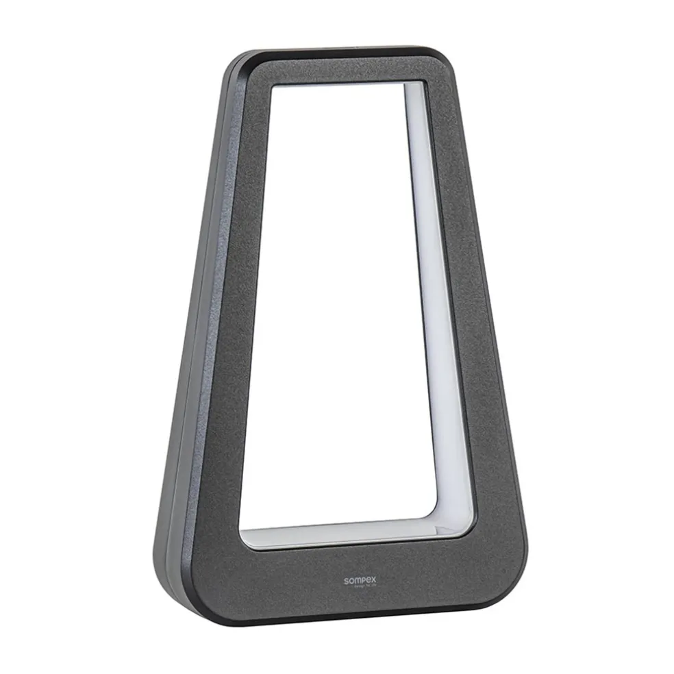 Moderne tafellamp batterij zwart oplaadbaar IP65