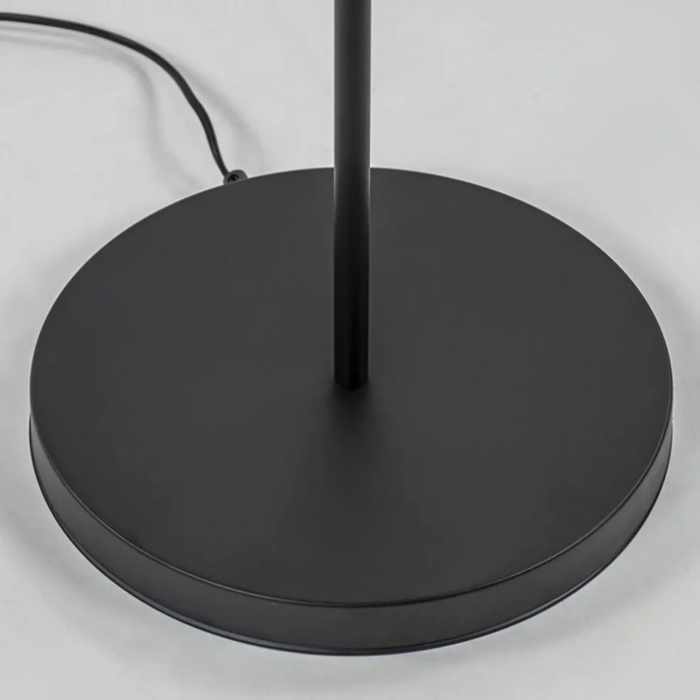 Moderne vloerlamp mat zwart exclusief lichtbron