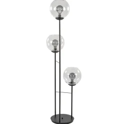 Moderne vloerlamp met glazen bollen
