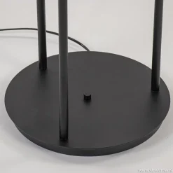 Moderne vloerlamp met glazen bollen