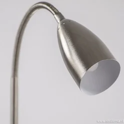 Moderne vloer/leeslamp met touchdimmer