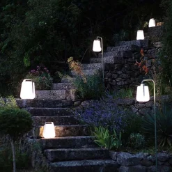 Oplaadbare buitenlamp IP44 groen