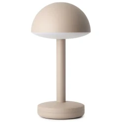 Oplaadbare LED tafellamp beige