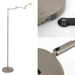 Oplaadbare LED vloerlamp op accu dimbaar