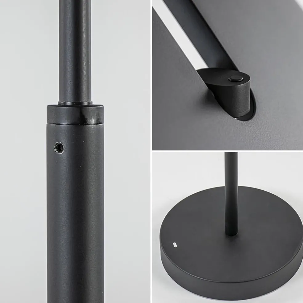 Oplaadbare up+downlighter inclusief dimbaar LED