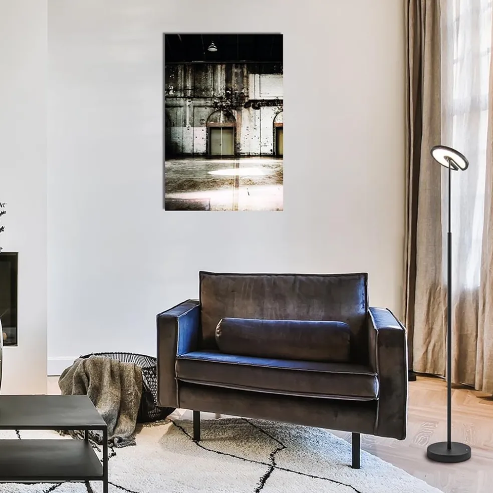 Oplaadbare up+downlighter inclusief dimbaar LED