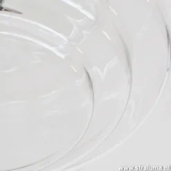 Plafondlamp Art Deco helder glas