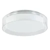 Plafondlamp chroom/clear IP44 3-step dim
