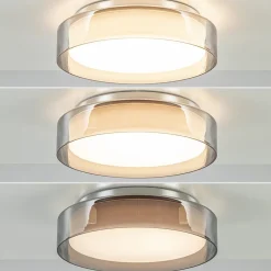 Plafondlamp Clear 35cm IP44 3-switchdim