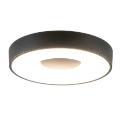 Plafondlamp Coin 38 zwart + remote CCT