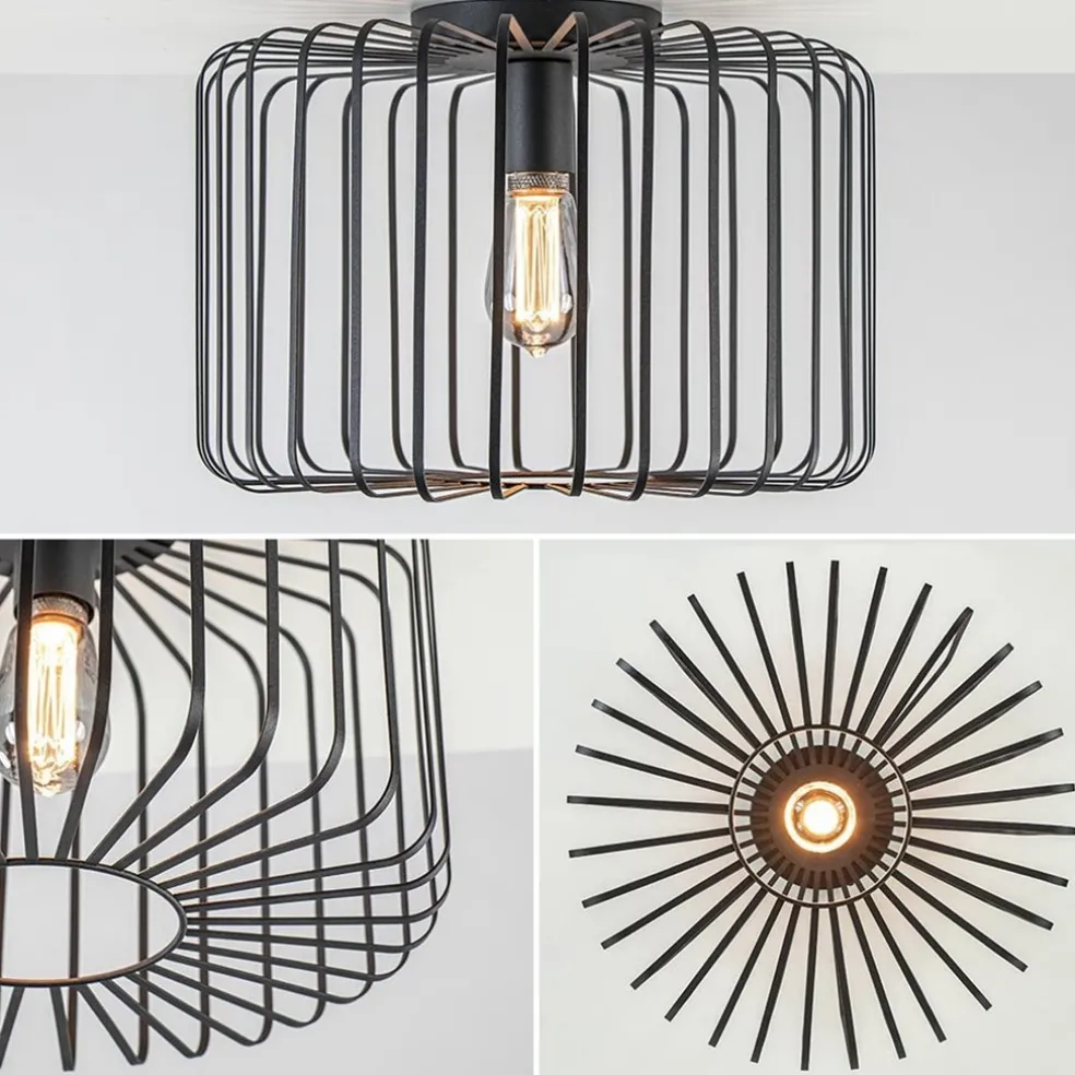 Plafondlamp draad cilinder 40cm