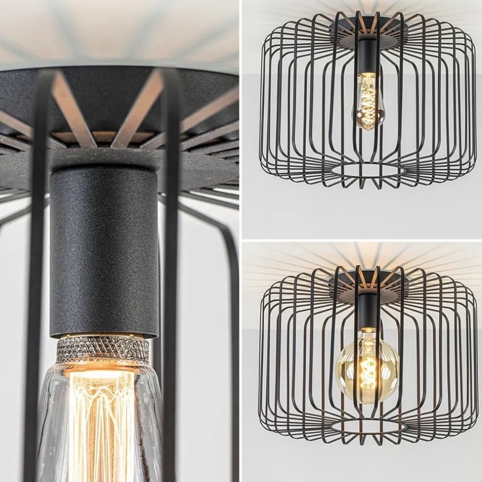 Plafondlamp draad cilinder 40cm