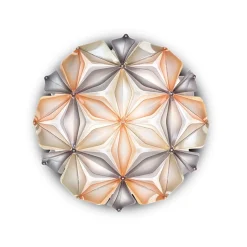 Plafondlamp LA Vie amber 50cm