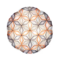 Plafondlamp La Vie amber 75cm