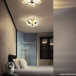 Plafondlamp Mida 50cm gold