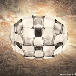 Plafondlamp Mida silver 50cm