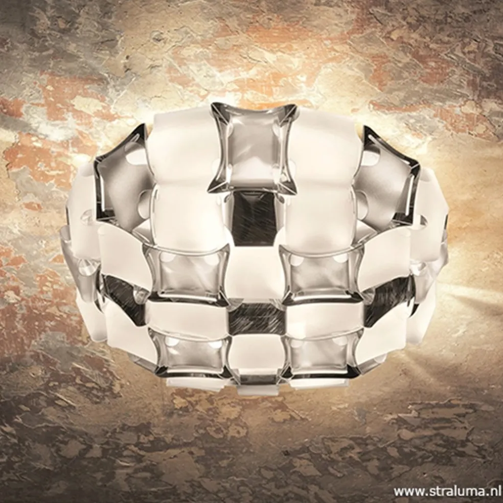 Plafondlamp Mida silver 50cm