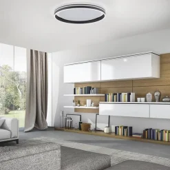 Plafondlamp Q-Vito 59 zwart smart+remote