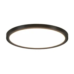 Plafondlamp Tuco 25cm zwart