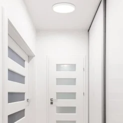 Plafondlamp wit met bewegingssensor