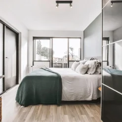 Plafondspot Bounce 2L zwart/rvs