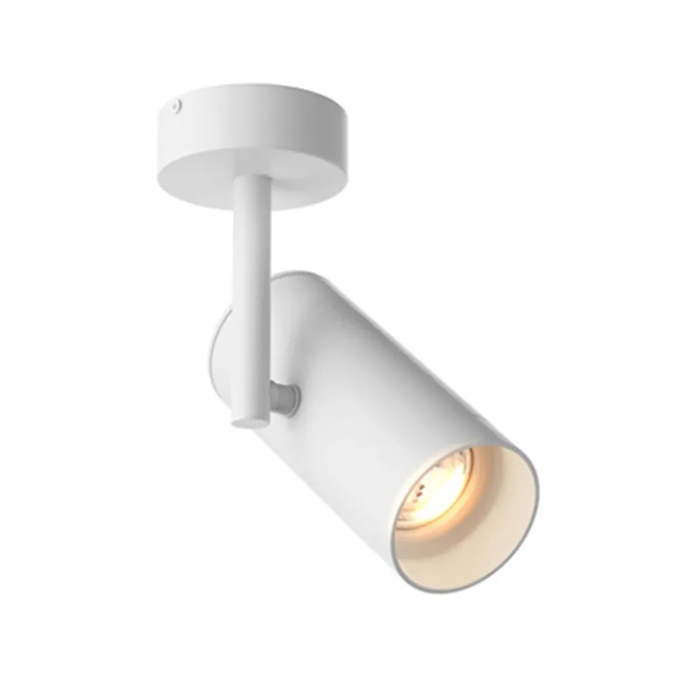 Plafondspot cilinder hoog wit gu10