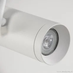 Plafondspot cilinder hoog wit gu10