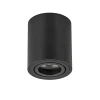 Plafondspot cilinder zwart verstelbaar gu10