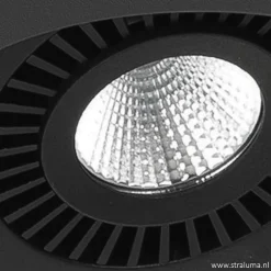 Plafondspot Eye box 4L zwart 3000k