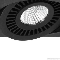 Plafondspot Eye 3L box zwart led 3000k