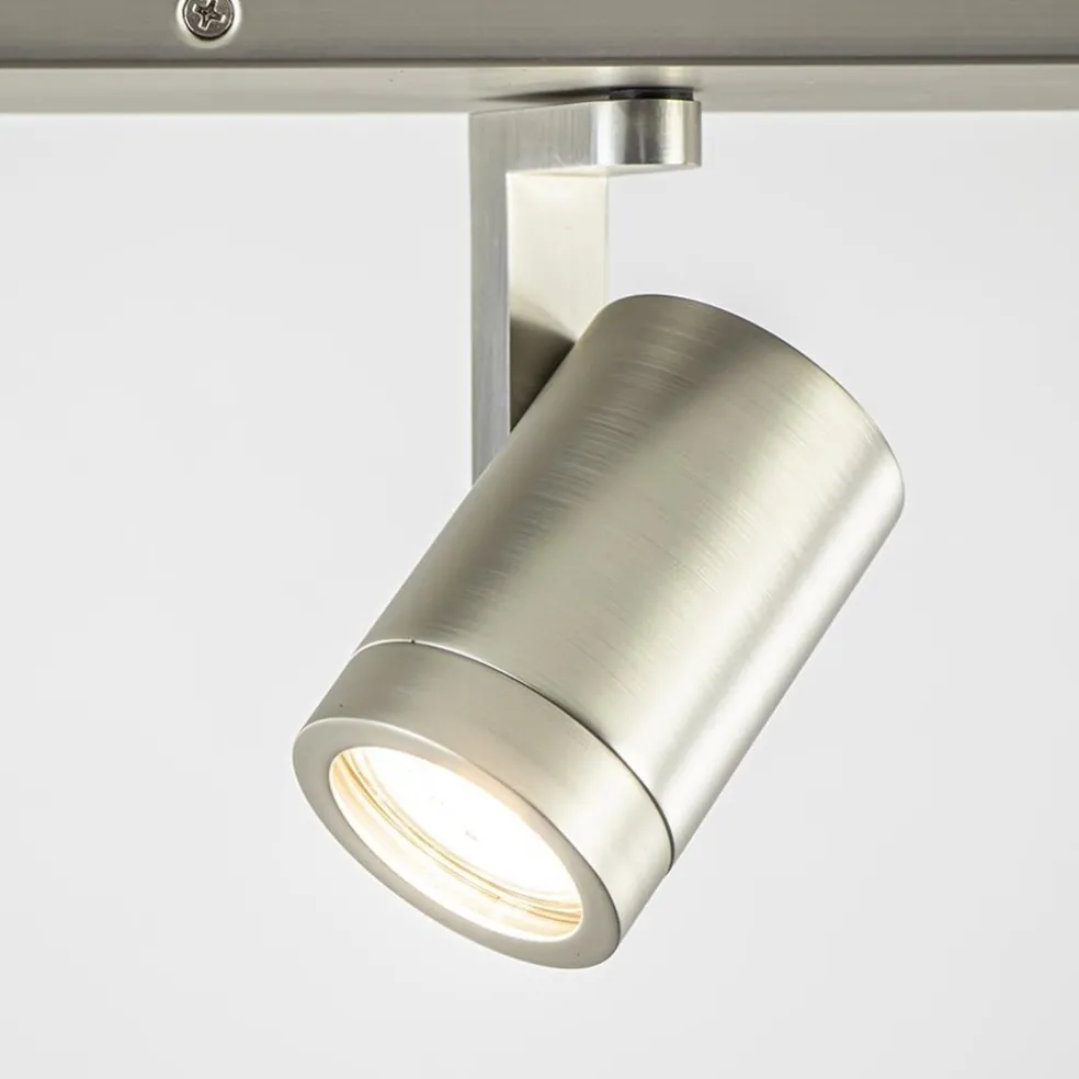 Plafondspot Halo 4L balk rvs gu10