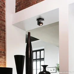 Plafondspot Quatro 1L zwart incl.gu10