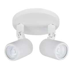 Plafondspot Rain 2L rond wit gu10 IP44