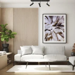 Plafondspot Trend 3L balk zwart gu10mini