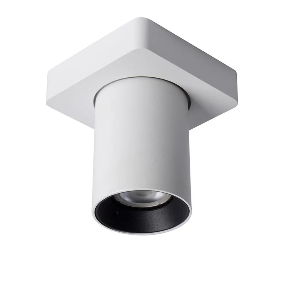 Plafondspot tube 1-L wit incl.gu10 dtw