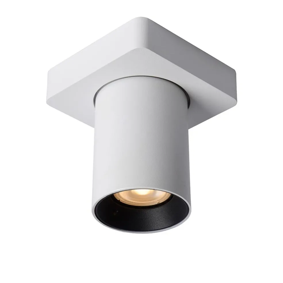 Plafondspot tube 1-L wit incl.gu10 dtw