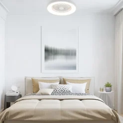 Plafondventilator Tibet wit ab/app CCT