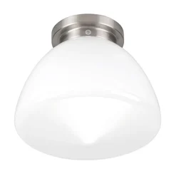 Plafonnière Glasgow art deco chroom glas