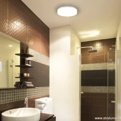 Plafonnière wit 22cm led 3000k IP44